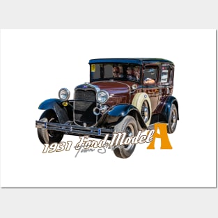 1931 Ford Model A Town Sedan Posters and Art